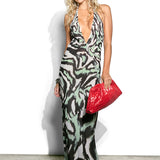 Leni Maxi Dress Zebra