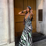 Leni Maxi Dress Zebra