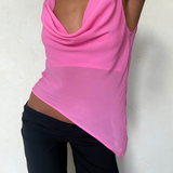 Reina Reversible Top Pink