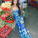 Kyra Ruffle Maxi Dress
