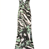 Leni Maxi Dress Zebra
