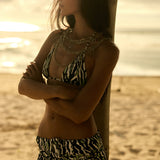 Coco Triangle Top Zebra