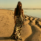 Leni Maxi Dress Zebra