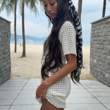 Sofia Mini Dress Ivory