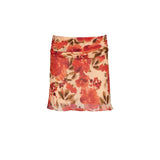 Lucia Mini Skirt Camellia Floral - Isabelle Quinn