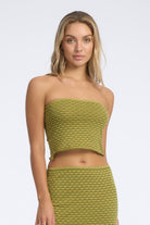 Paige Knit Bandeau Cedar - Isabelle Quinn