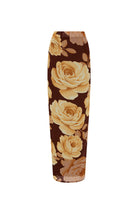 Rosemary Maxi Skirt Maple Floral - Isabelle Quinn