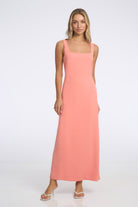 Scarlette Dress Melon - Isabelle Quinn
