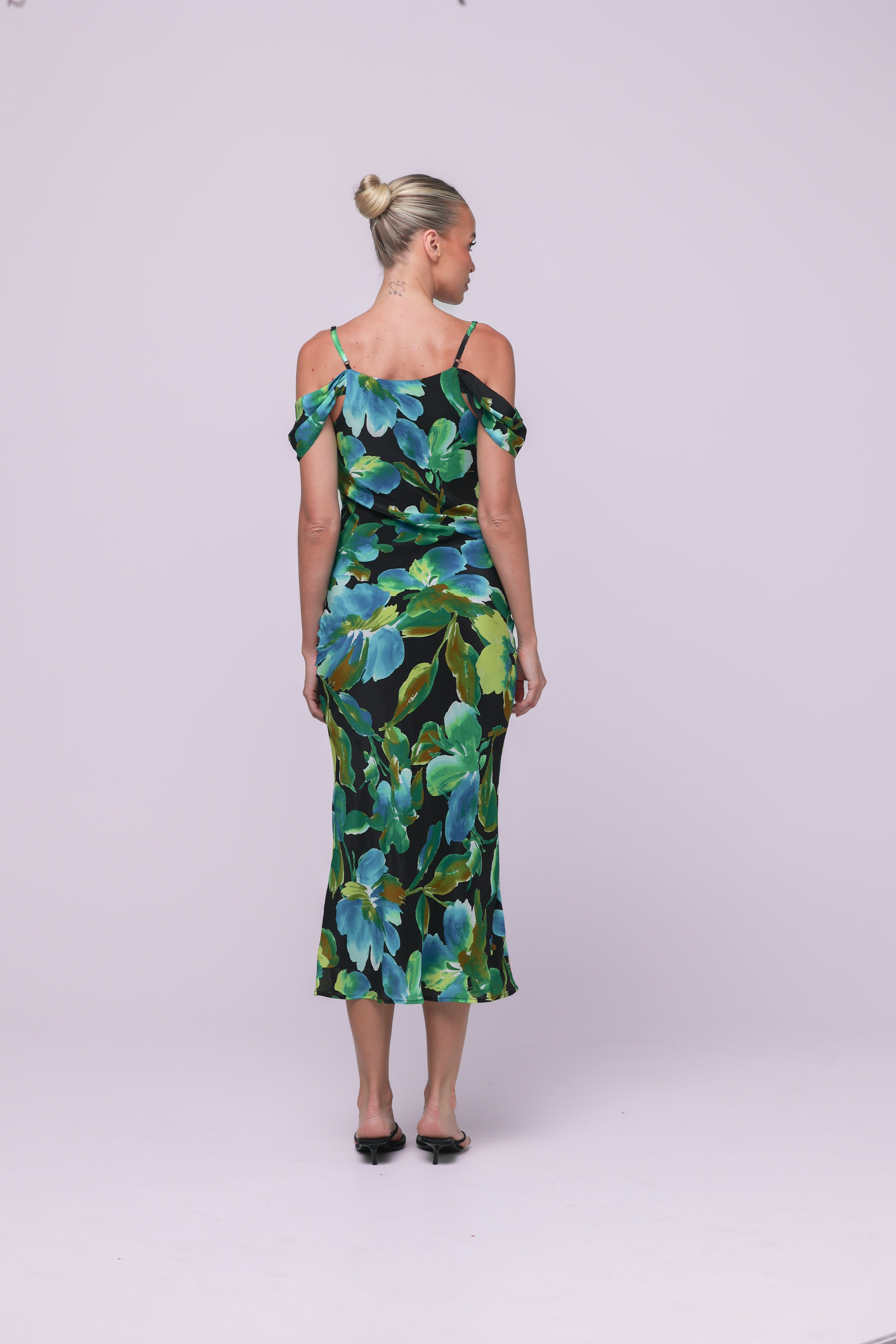 Wren Maxi Dress Black Tropicalé