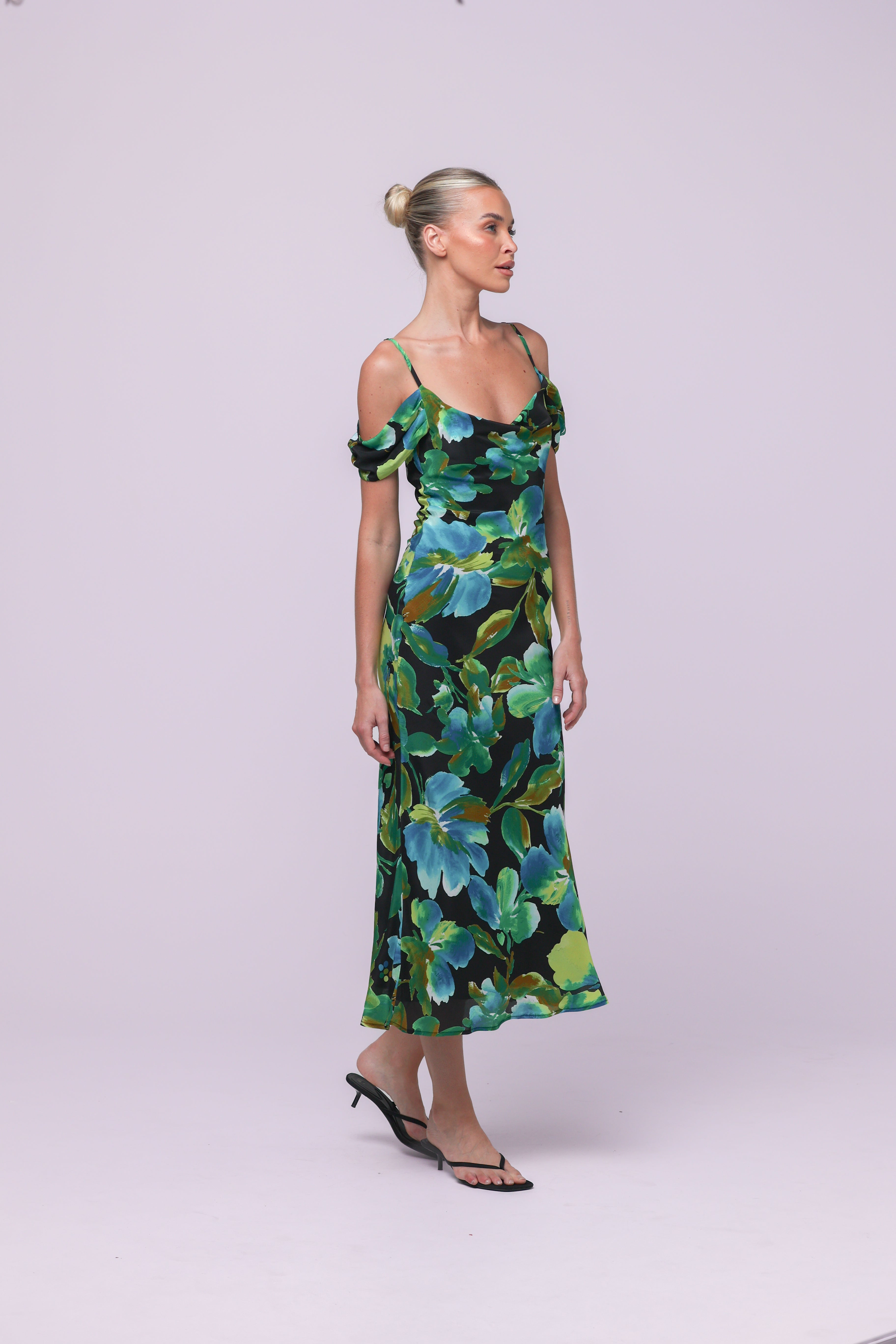Wren Maxi Dress Black Tropicalé