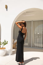 Scarlette Maxi Dress Noir - Isabelle Quinn