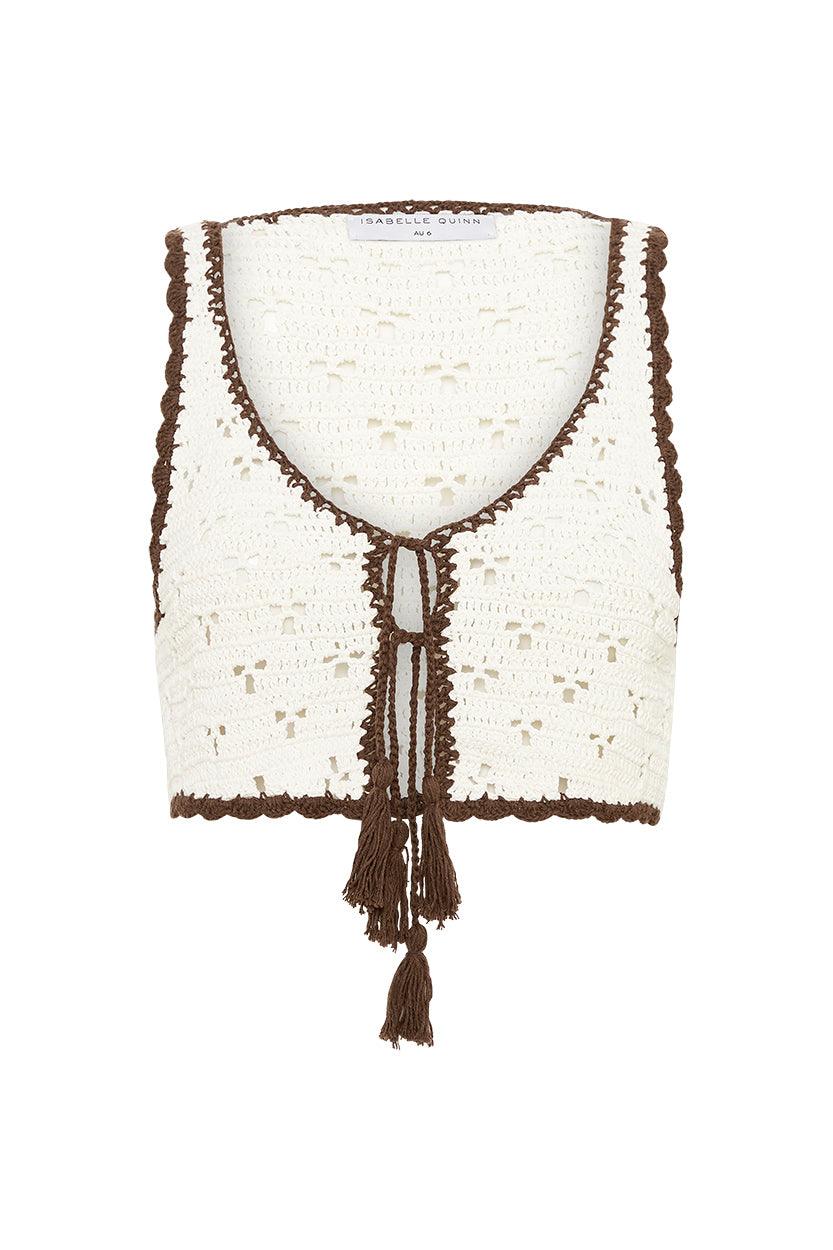 Hazel Crochet Crop