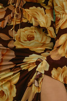 Rosemary Maxi Skirt Maple Floral - Isabelle Quinn