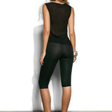 Reina Reversible Top Noir
