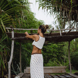 Hazel Crochet Maxi Skirt