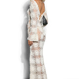 Imogen Crochet Maxi Dress