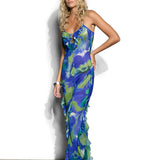 Kyra Ruffle Maxi Dress