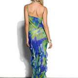 Kyra Ruffle Maxi Dress
