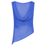 Reina Reversible Top Blue
