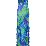 Kyra Ruffle Maxi Dress