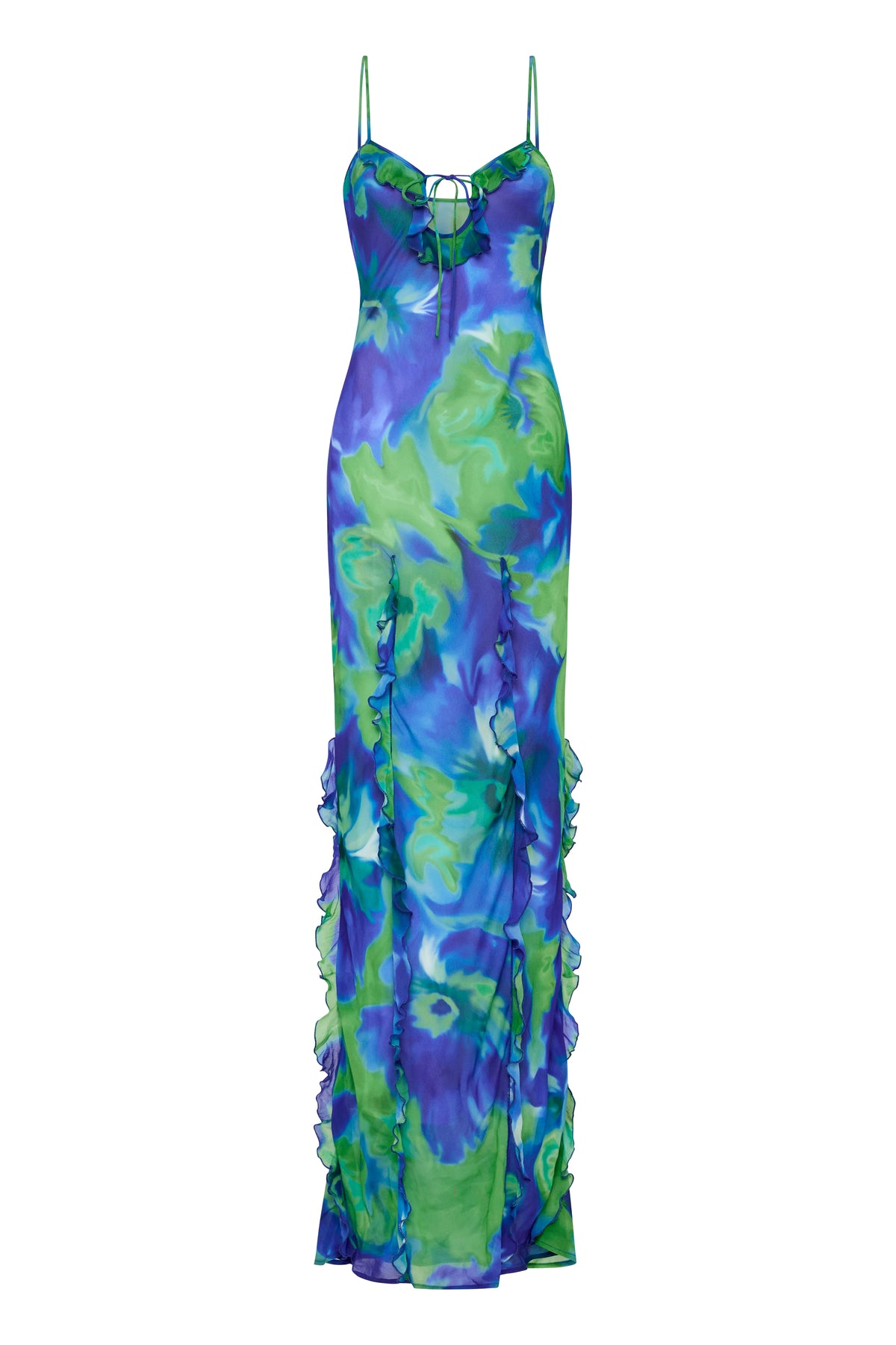 Kyra Ruffle Maxi Dress