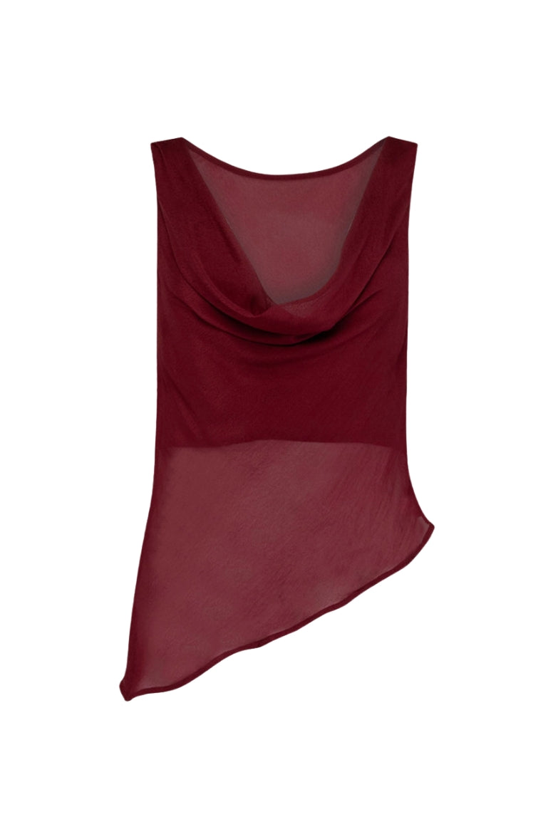 Reina Reversible Top Merlot
