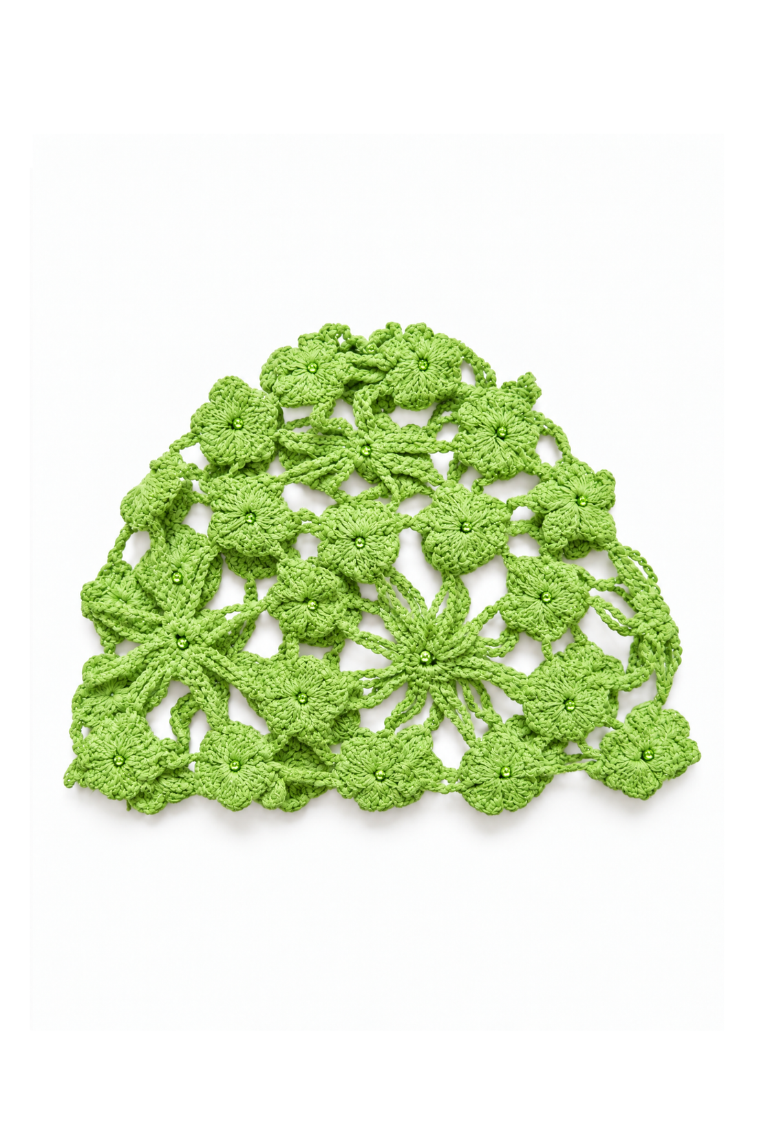 Crochet Head Piece Green
