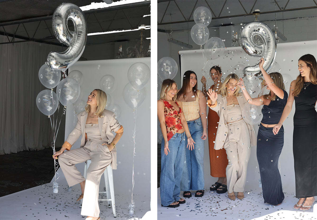 Isabelle celebrating nine years of Isabelle Quinn